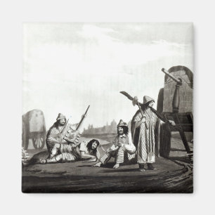 Gauchos  of Tucuman, 1820 Magnet