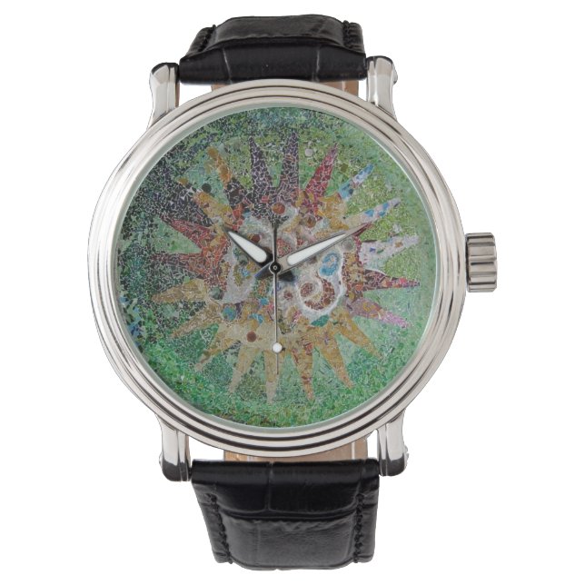 Gaudi clock watch (Front)