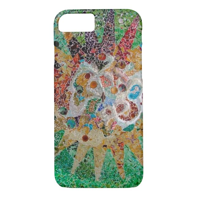 Gaudi Mosaic Case-Mate iPhone Case (Back)