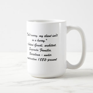 Gaudi - Sagrada Familia, Barcelona mug