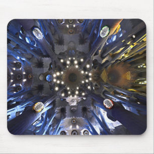 Gaudi. Sagrada Familia. Vision. Mouse Mat