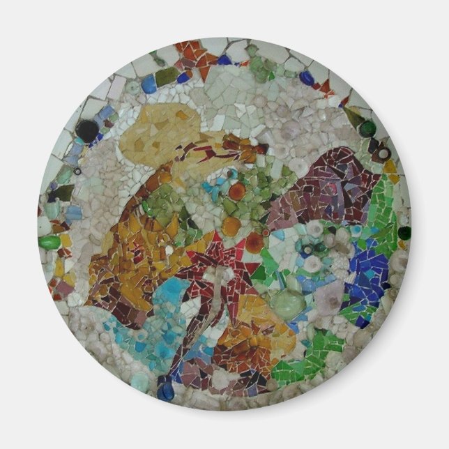 Gaudi Tiles Magnet (Front)