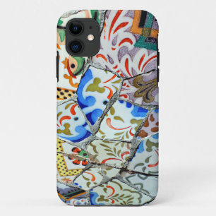 Gaudi's Park Guell Mosaic Tiles iPhone 11 Case