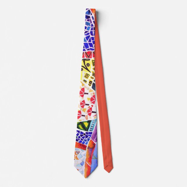 Gaudi's Park. Tie (Front)