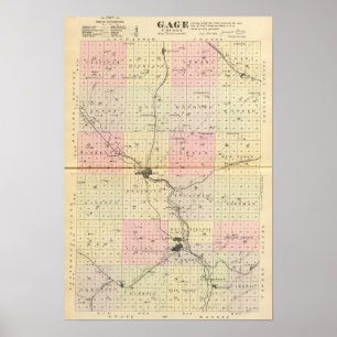 Gauge County, Nebraska Poster