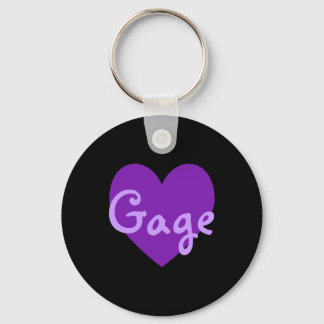 Gauge in Purple Key Ring