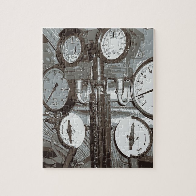 Gauges Jigsaw Puzzle (Vertical)