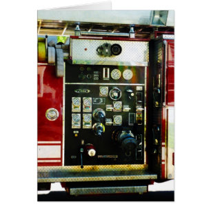 Gauges on Fire Truck