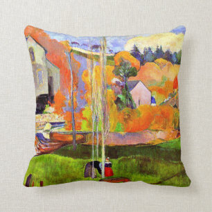 Gauguin - A Breton Landscape-David's Mill-1894 Cushion