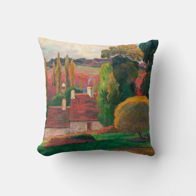 Gauguin - A Farm in Brittany Cushion (Front)