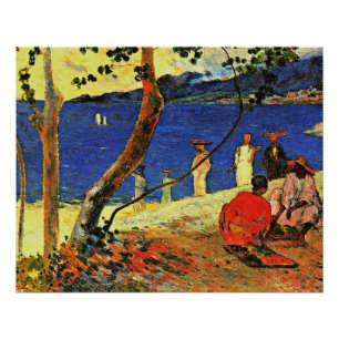 Gauguin - A Seashore Poster