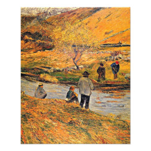 Gauguin - Breton Fisherman Photo Print