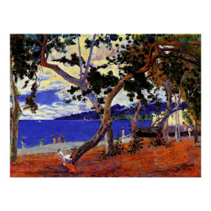 Gauguin - Coastal Landscape from Martinique Poster