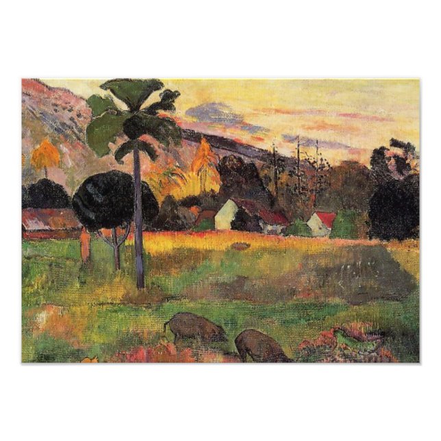 Gauguin - Come Here, fine art painting Photo Print (Front)