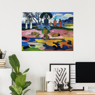 Gauguin Day of the God Mahana no atua Art Print