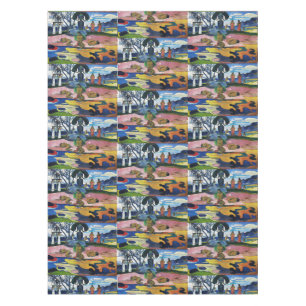 Gauguin Day of the God Mahana no atua Art Print Tablecloth