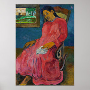 Gauguin - Faaturuma (Melancholic) 1891 Poster
