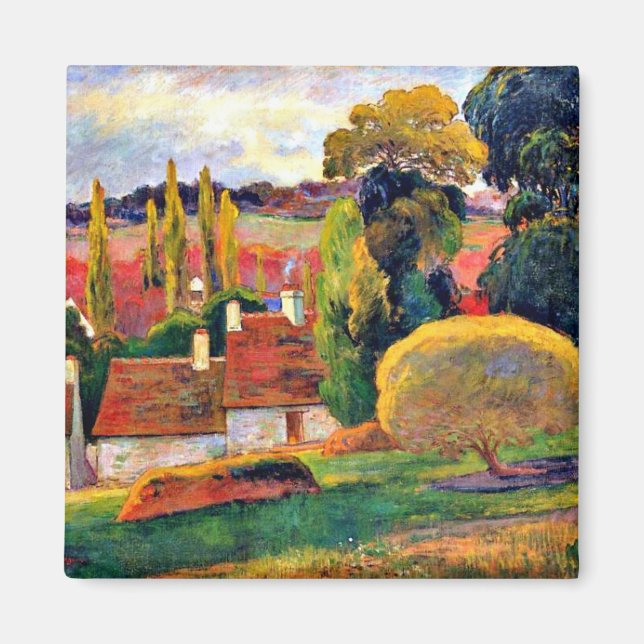Gauguin: Farm in Brittany Magnet (Front)