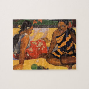 Gauguin French Polynesia Tahiti Women Jigsaw Puzzle