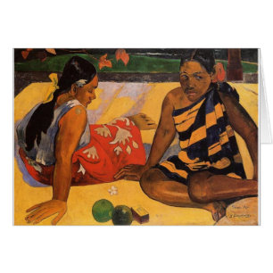 Gauguin French Polynesia Tahiti Women Painting