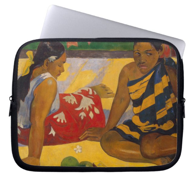 Gauguin French Polynesia Tahiti Women Painting Laptop Sleeve (Front)