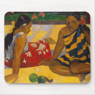 Gauguin French Polynesia Tahiti Women Painting Mouse Mat