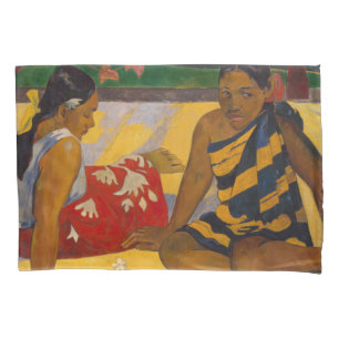 Gauguin French Polynesia Tahiti Women Painting Pillowcase