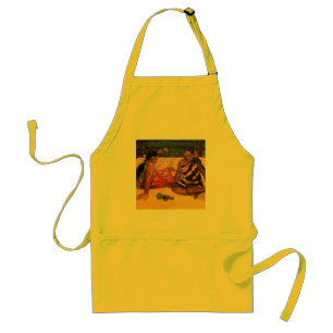 Gauguin French Polynesia Tahiti Women Painting Standard Apron