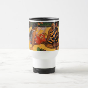 Gauguin French Polynesia Tahiti Women Painting Travel Mug