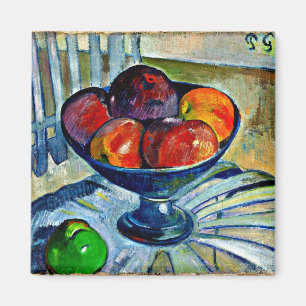 Gauguin - Fruit Dish on a Garden Chair Magnet