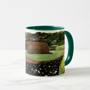 Gauguin - Haystacks in Brittany, famous painting Mug