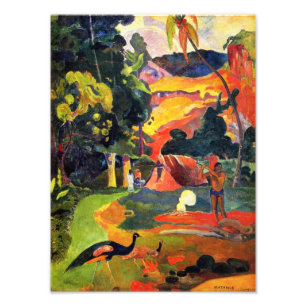 Gauguin Landscape with Peacocks Photo Print