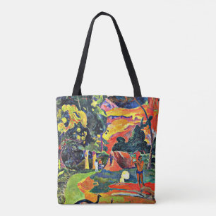 Gauguin - Landscape with Peacocks Tote Bag