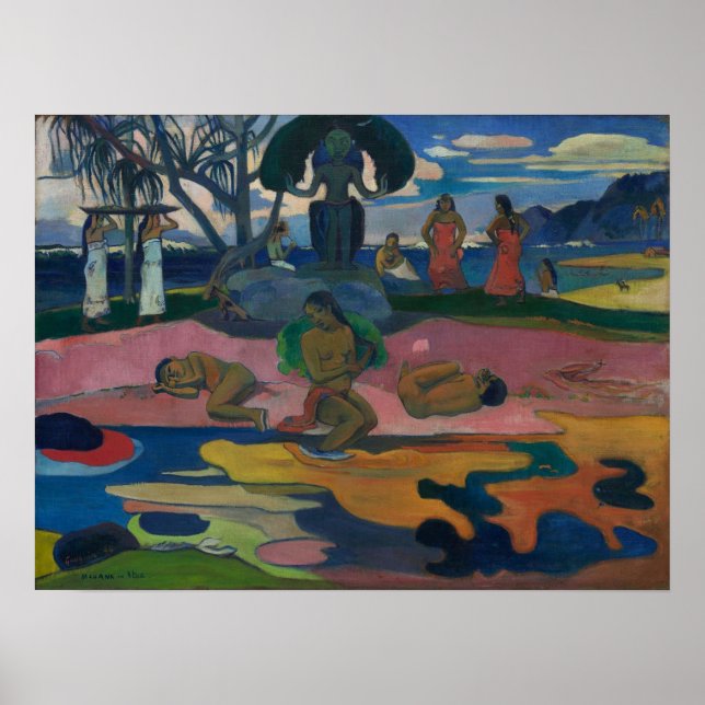 Gauguin - Mahana No Atua (Day Of The Gods) 1894 Poster (Front)