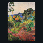Gauguin - Martinique Landscape,  iPad Pro Cover<br><div class="desc">Paul Gauguin famous painting,  Martinique Landscape, </div>