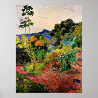 Gauguin - Martinique Landscape