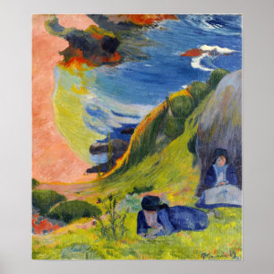 Gauguin - Over The Sea 1889 Poster