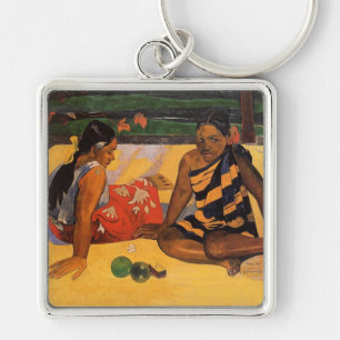 Gauguin Polynesia Tahiti Women Key Ring