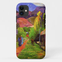 Gauguin Road in Tahiti iPhone 5 Case