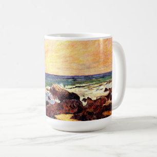 Gauguin - Rocks and Sea, fine art, Coffee Mug