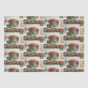 Gauguin Still Life with Peonies Vintage Art Print Tissue Paper