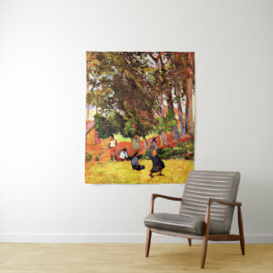 Gauguin - Tahitian Village, Tapestry