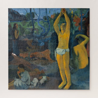Gauguin Tahitian Women Where Do We Come From? Jigsaw Puzzle
