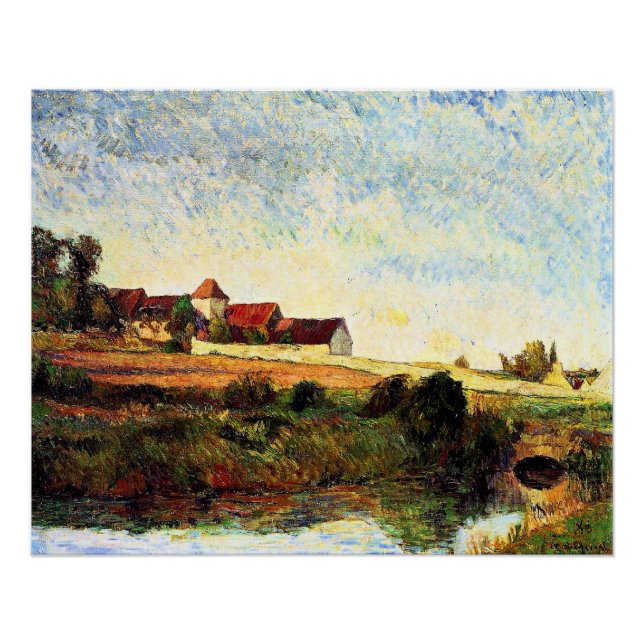 Gauguin - The Farm in Grue, Poster (Front)