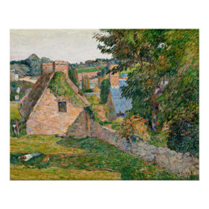 Gauguin - The Field of Derout-Lollichov Canvas Pri Poster