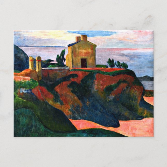 Gauguin - The House at Pan-Du Postcard (Front)