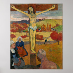 Gauguin - The Yellow Christ 1889 Poster