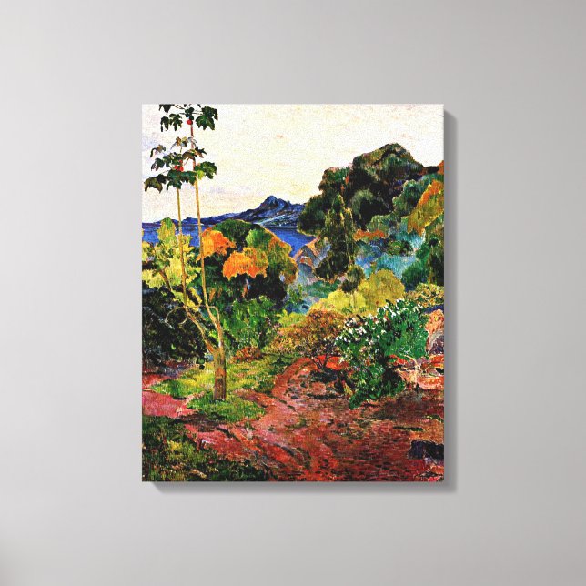 Gauguin - Tropical Vegetation Canvas Print (Front)