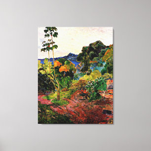 Gauguin - Tropical Vegetation Canvas Print