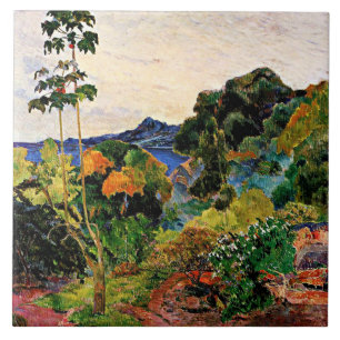 Gauguin - Tropical Vegetation Poster Tile
